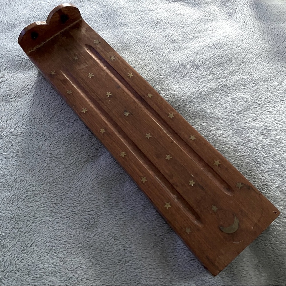 Wood Incense Burner